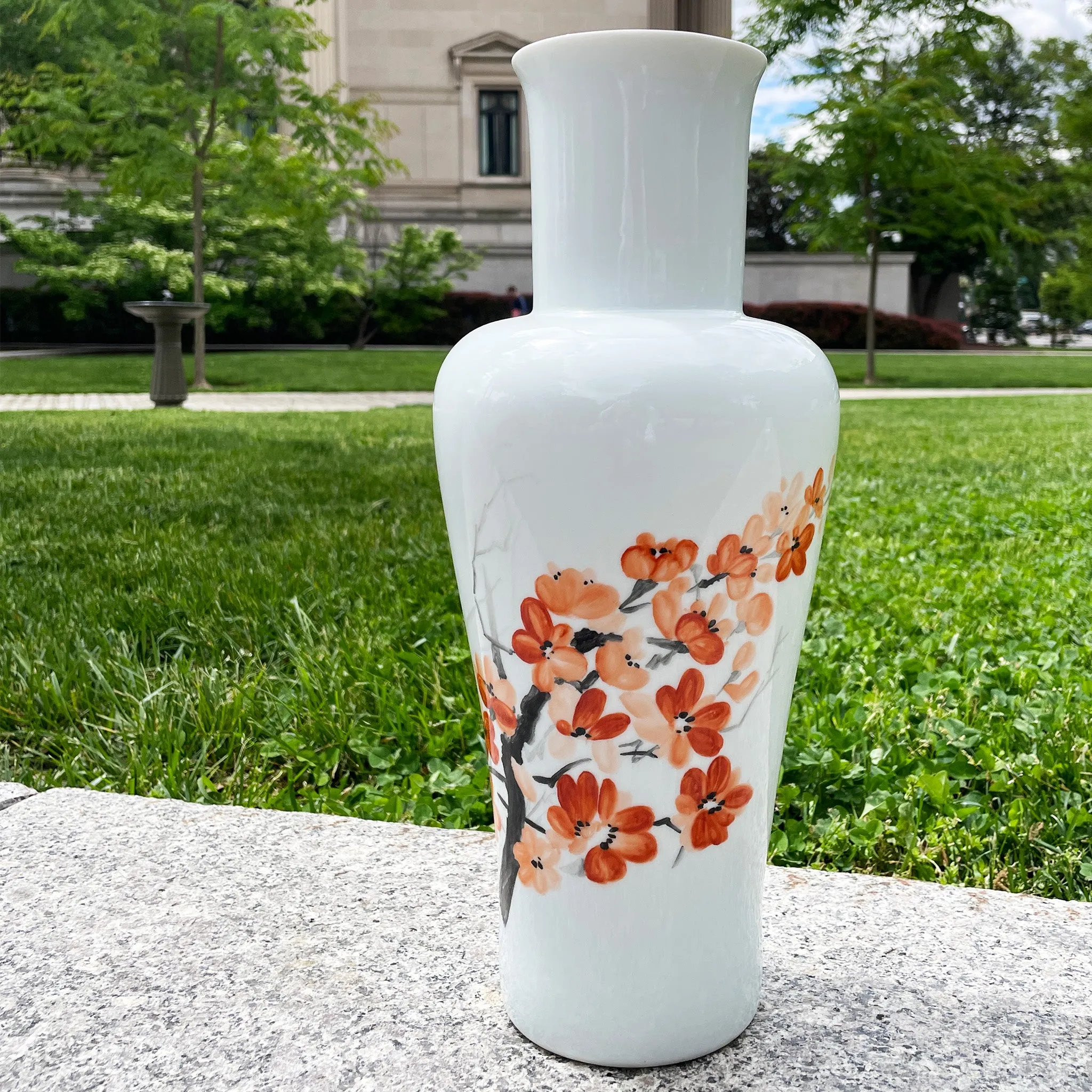 Large Cherry Blossom Vase