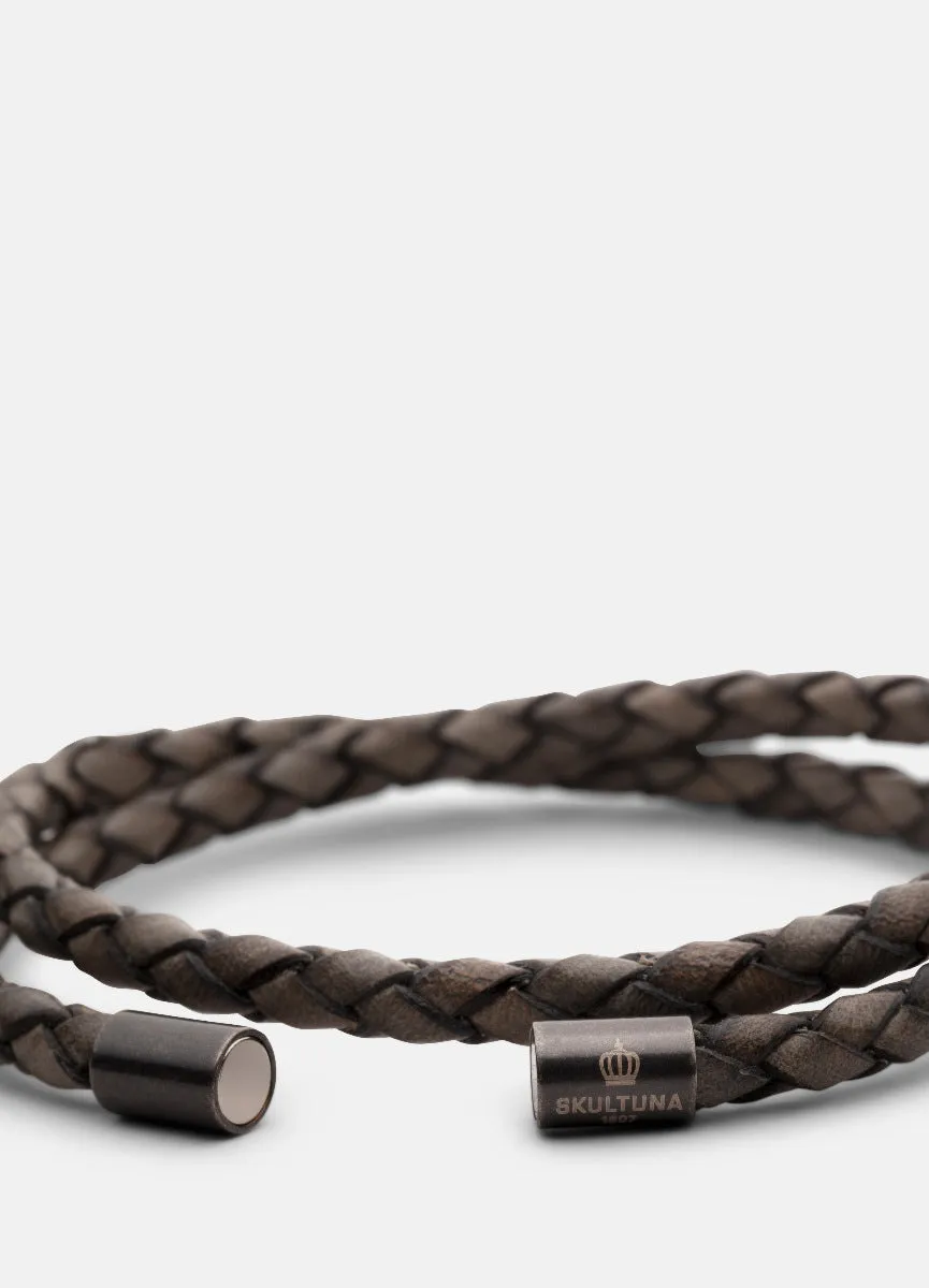 Leather Bracelet | The Stealth Bracelet | Graphite