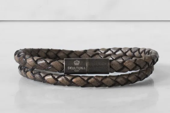 Leather Bracelet | The Stealth Bracelet | Graphite