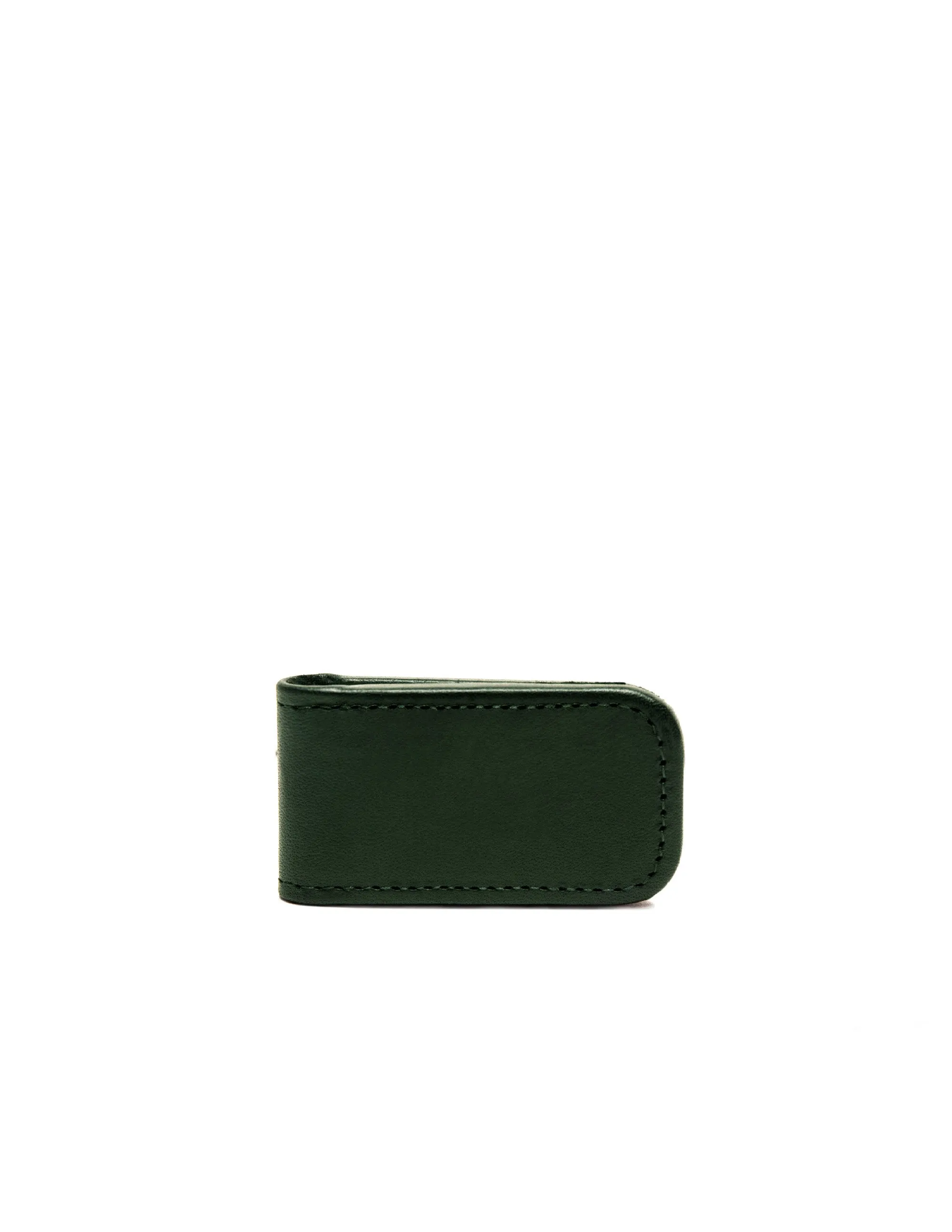 Magnetic Cash Clip in Green