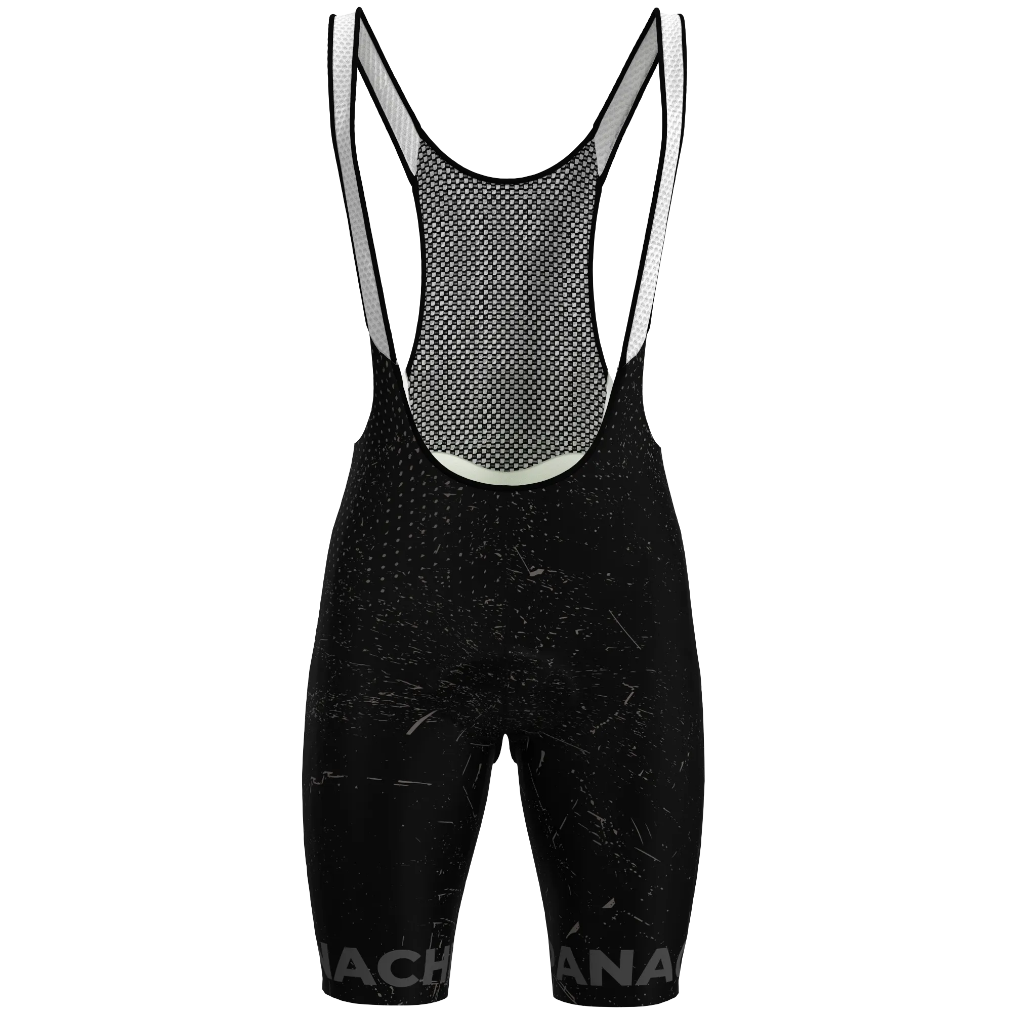 Men's WT 2ND SKIN Bib Short - Black Grunge