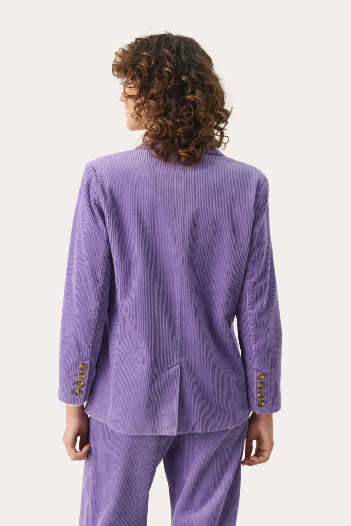 Part Two Leni Blazer in Chalk Violet