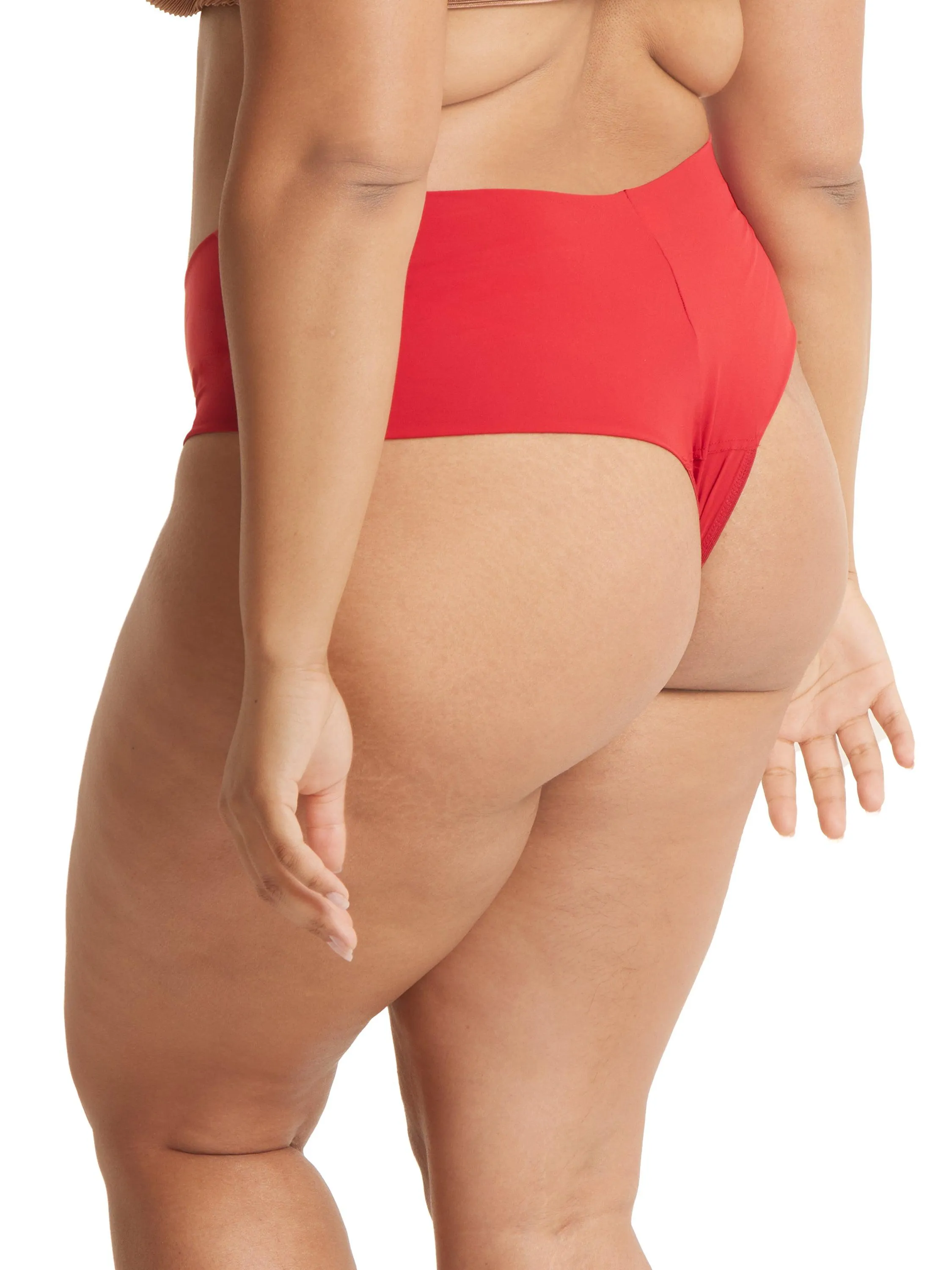 Plus Size BreatheSoft™ High Rise Thong Exclusive Cherryade