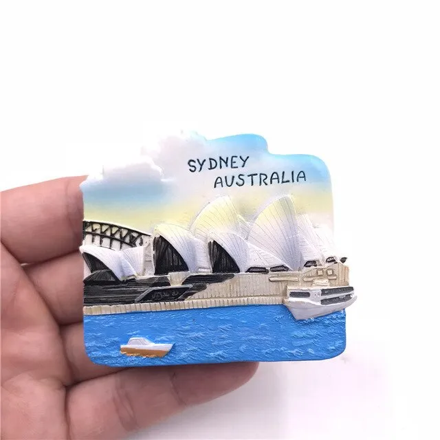 Resin with Magnet - Australia Themes