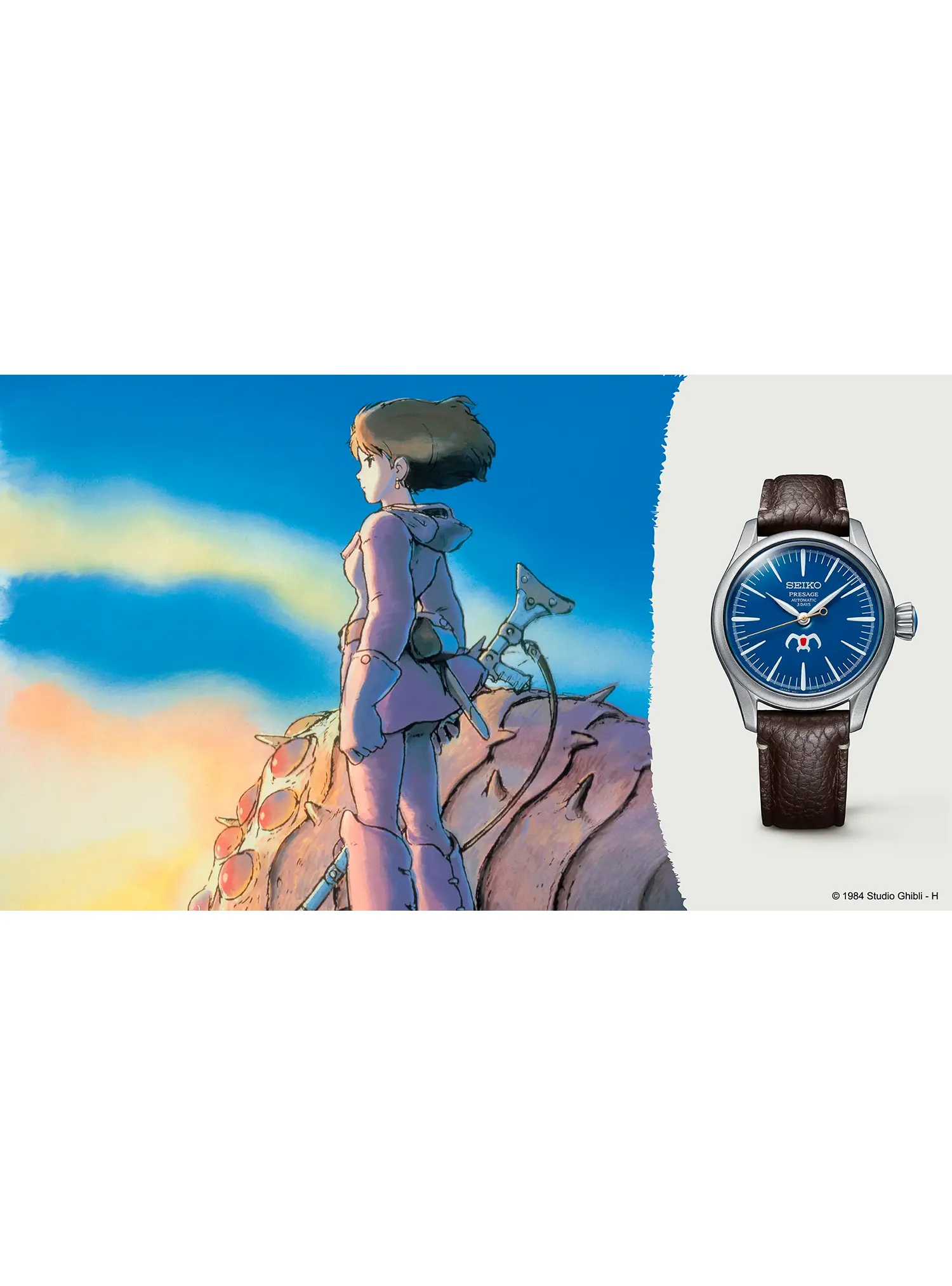 SEIKO WATCH PRESAGE CRAFTSMANSHIP SERIES SARX119 / SPB437 STUDIO GHIBLI NAUSICAÄ OF THE VALLEY OF THE WIND COLLABORATION LIMITED  EDITION JDM