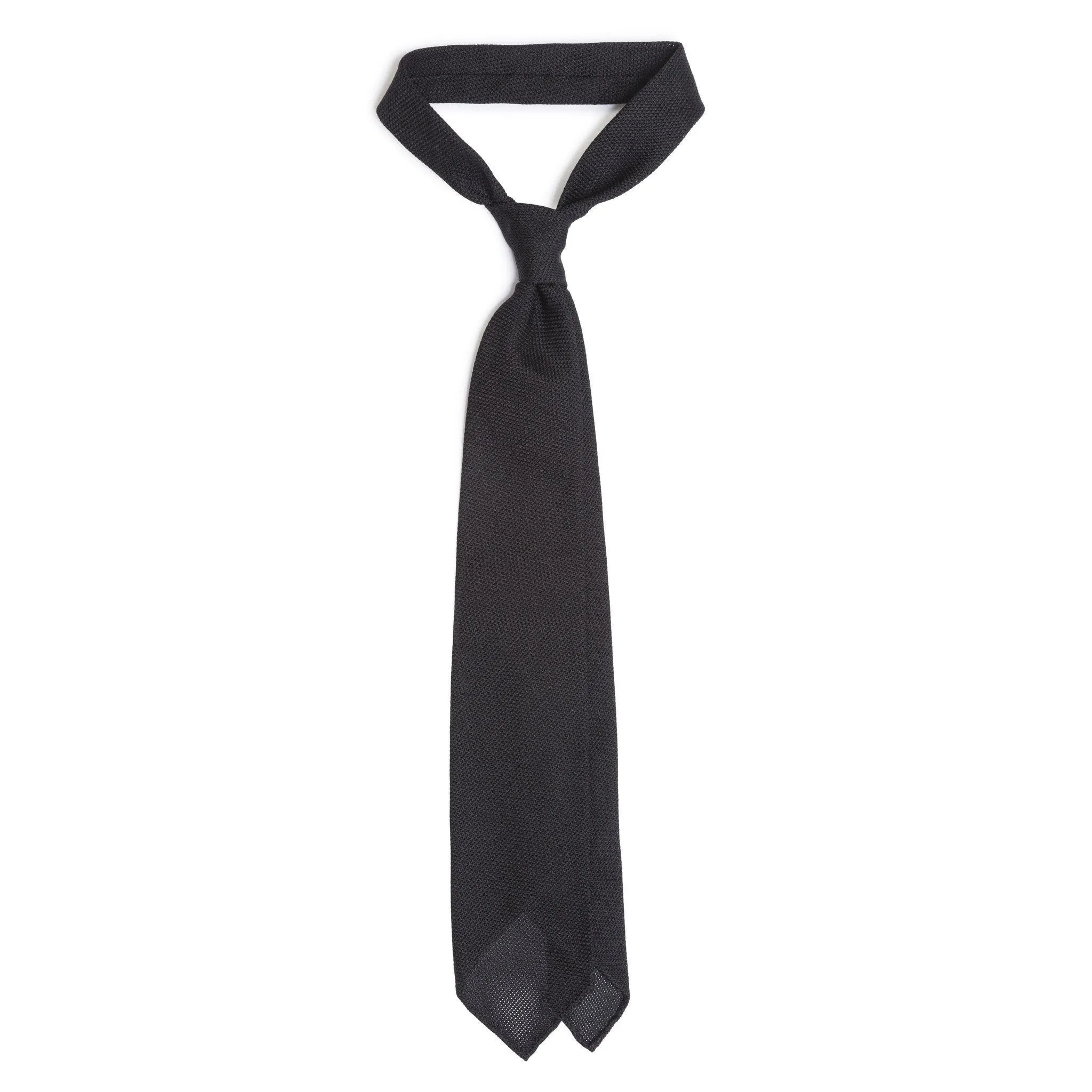 Silk Fina Grenadine Hand-rolled Tie