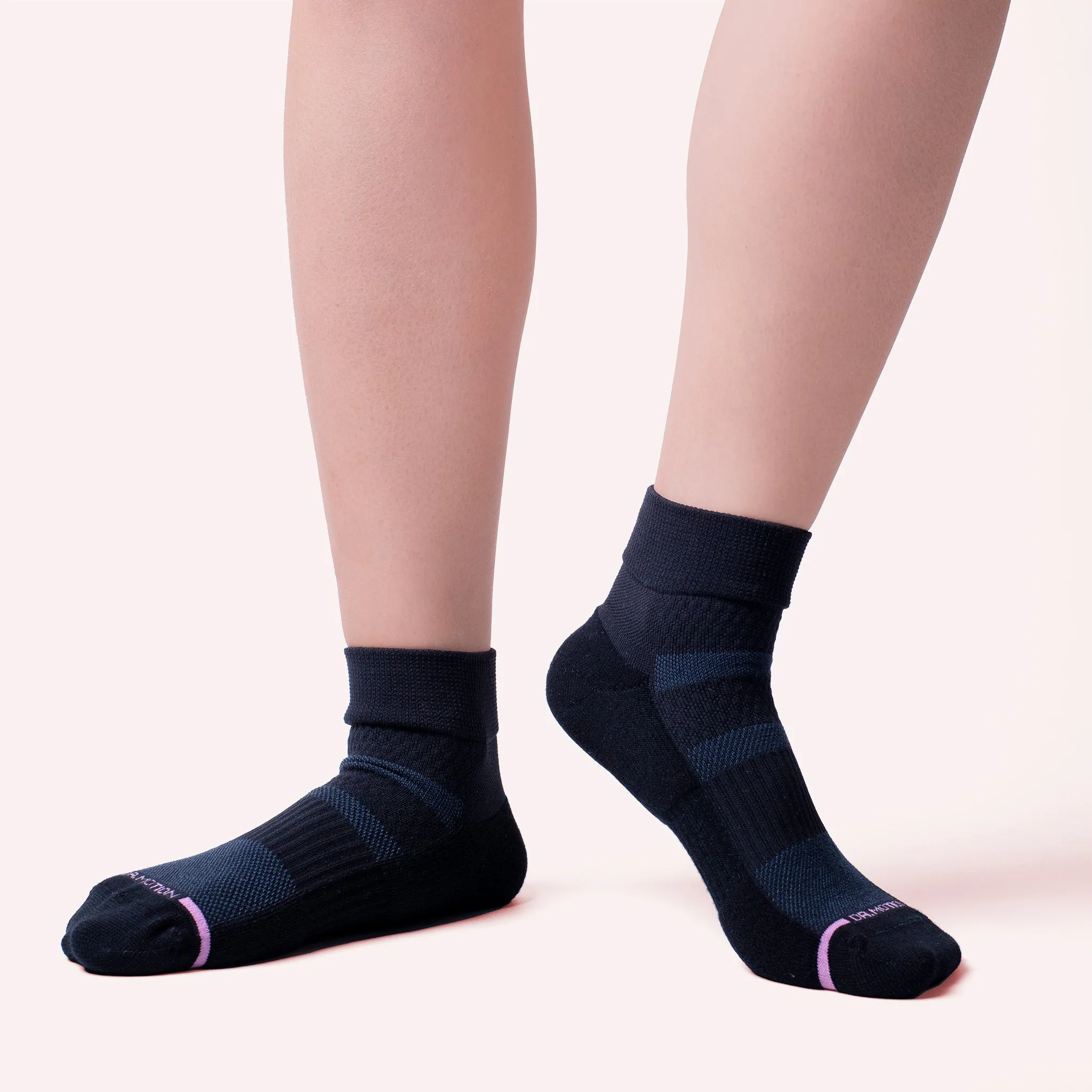 Solid | Quarter Compression Socks For Women