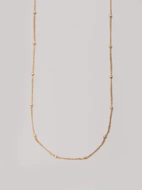 Spaced Out Ball & Chain Necklace - Archival Collection