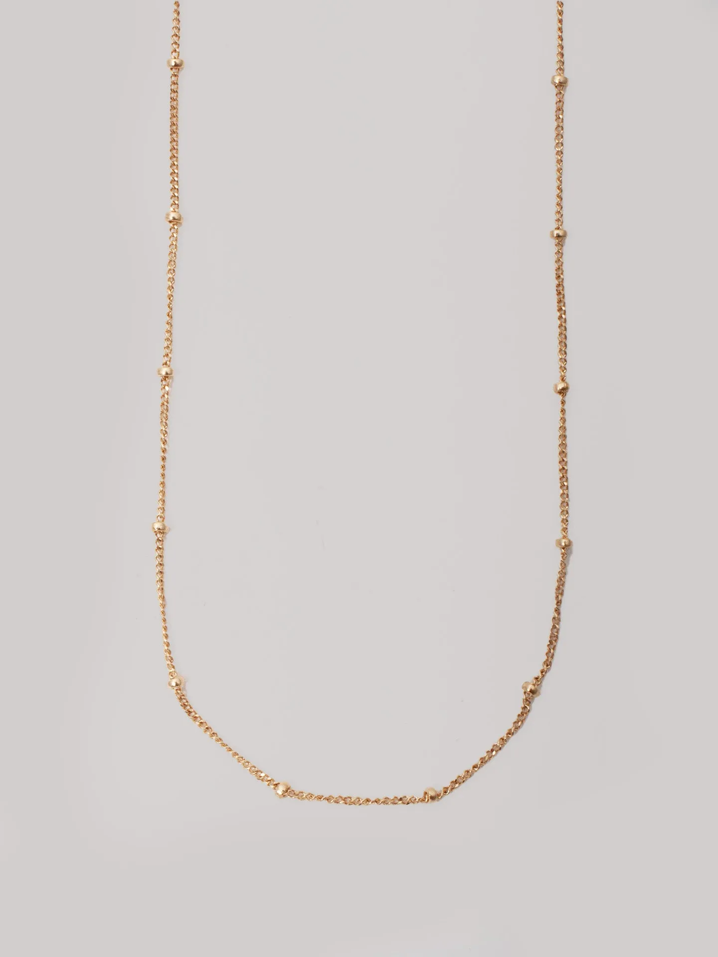 Spaced Out Ball & Chain Necklace - Archival Collection