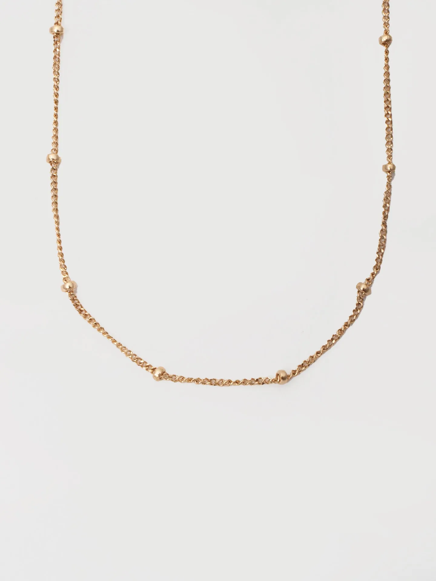 Spaced Out Ball & Chain Necklace - Archival Collection