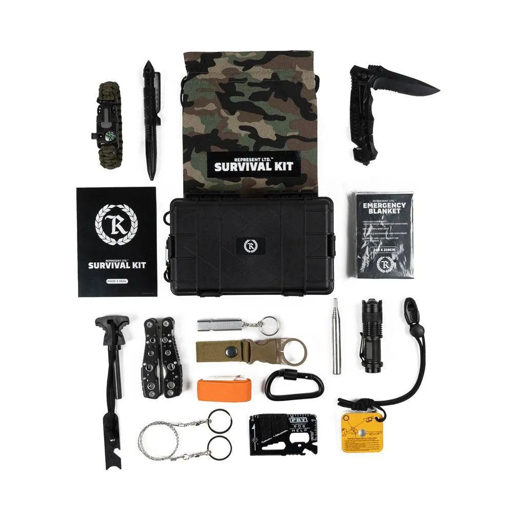 Stay Prepared Kit 17-in-1 Tool Box [WATERPROOF] OUTDOORS EDITION