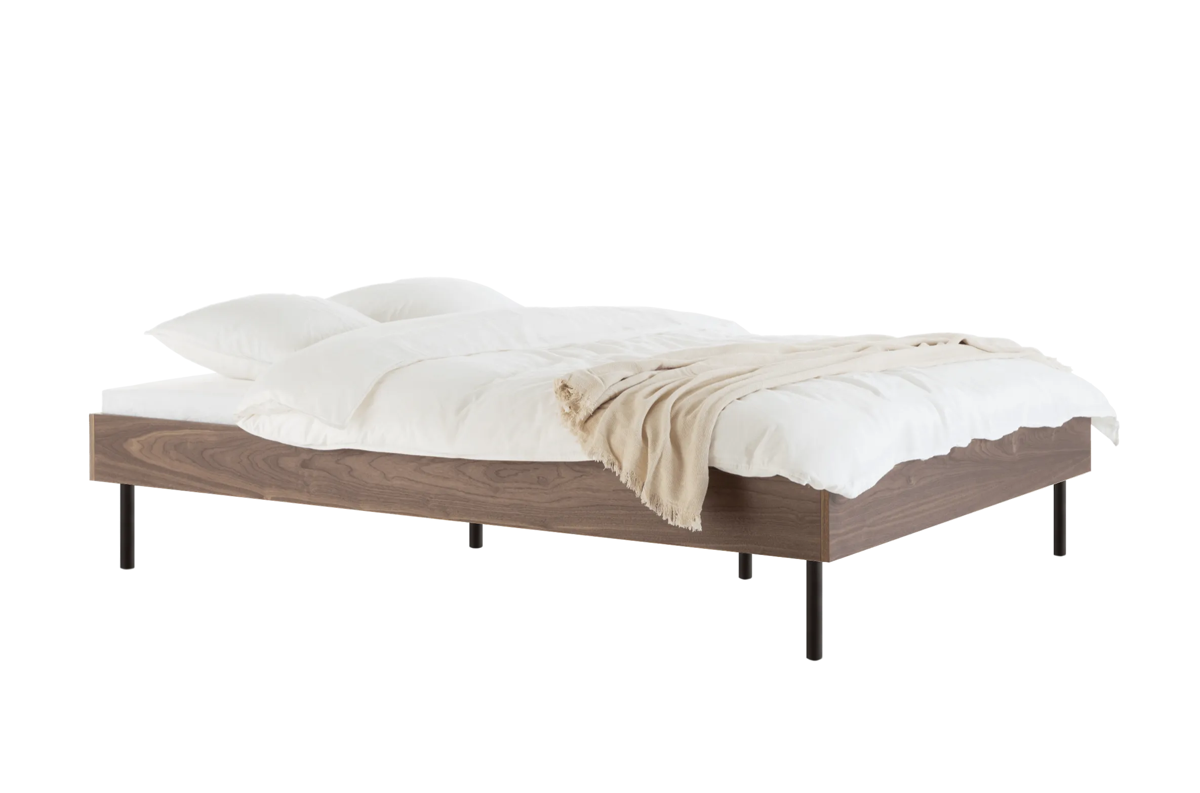 Streiko Bed Walnut