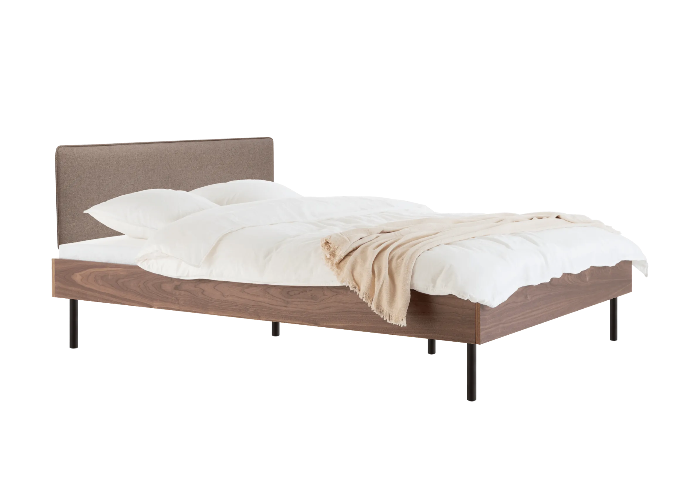 Streiko Bed Walnut