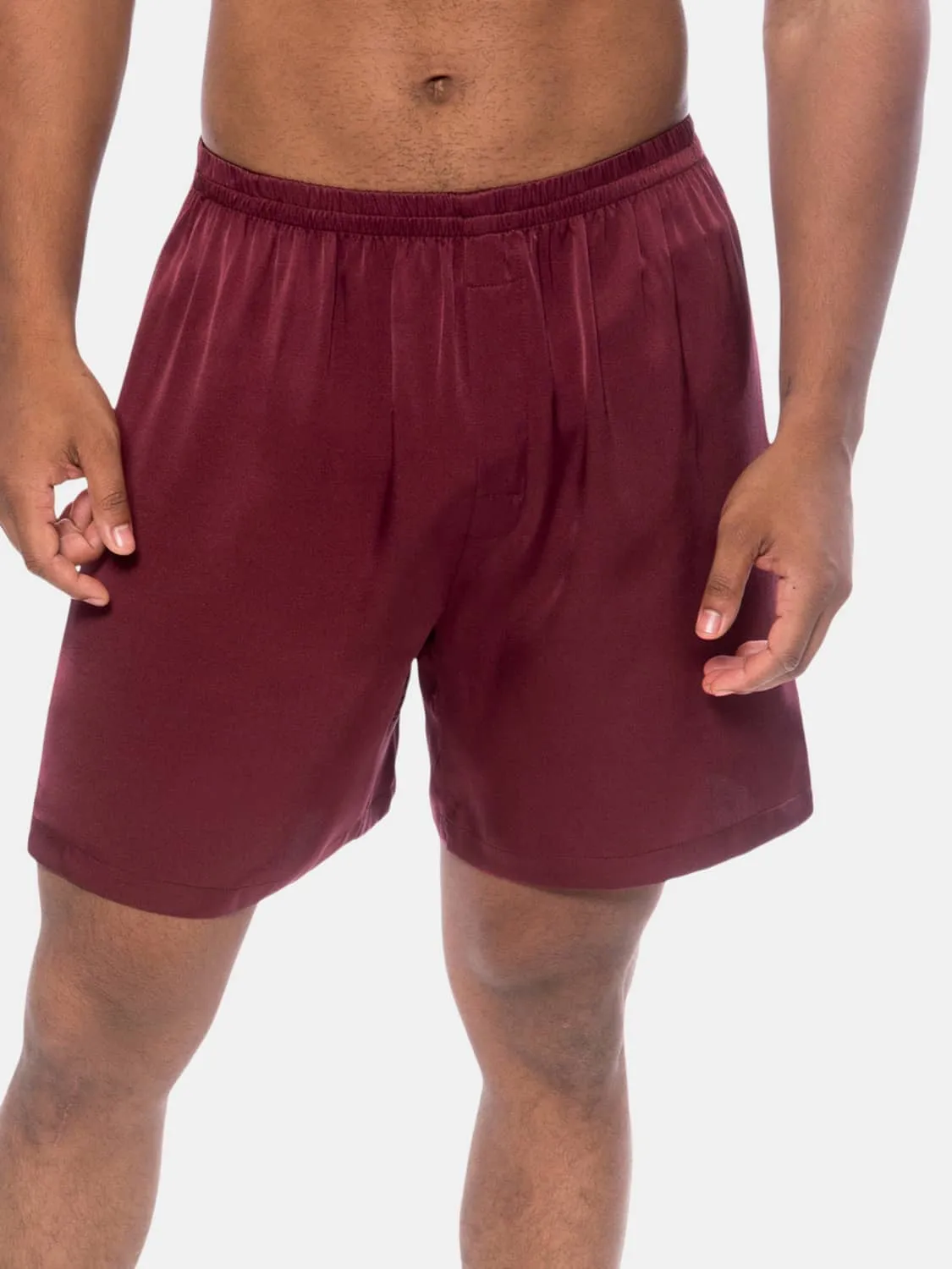 Texere Silk Men's 100% Organic Mulberry Silk Boxer