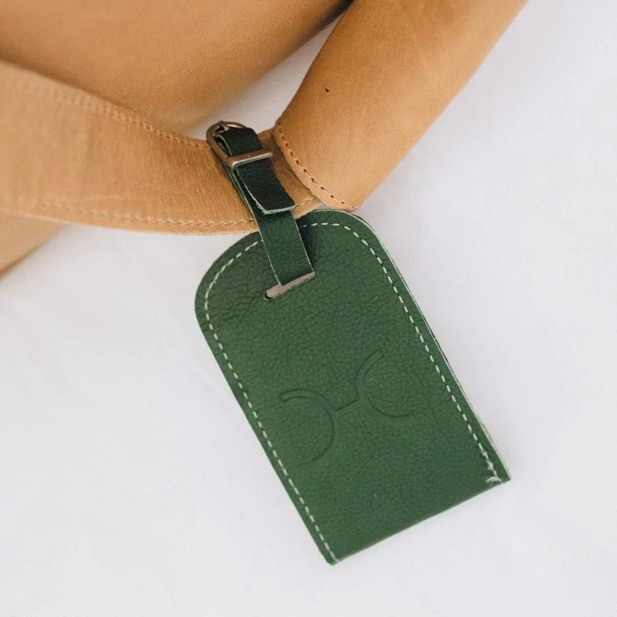 Thandana Leather Luggage Stud Tag