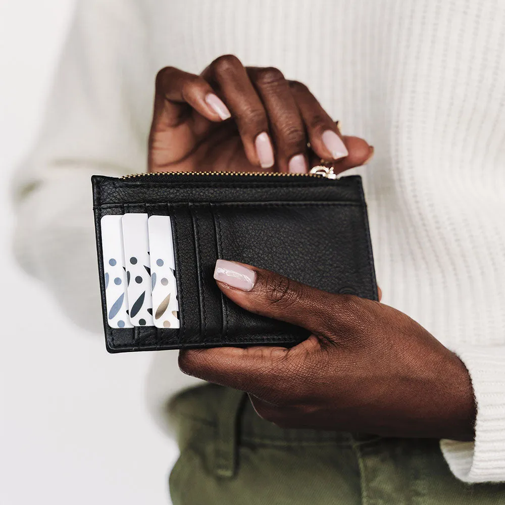 The Zip It Cardholder Black