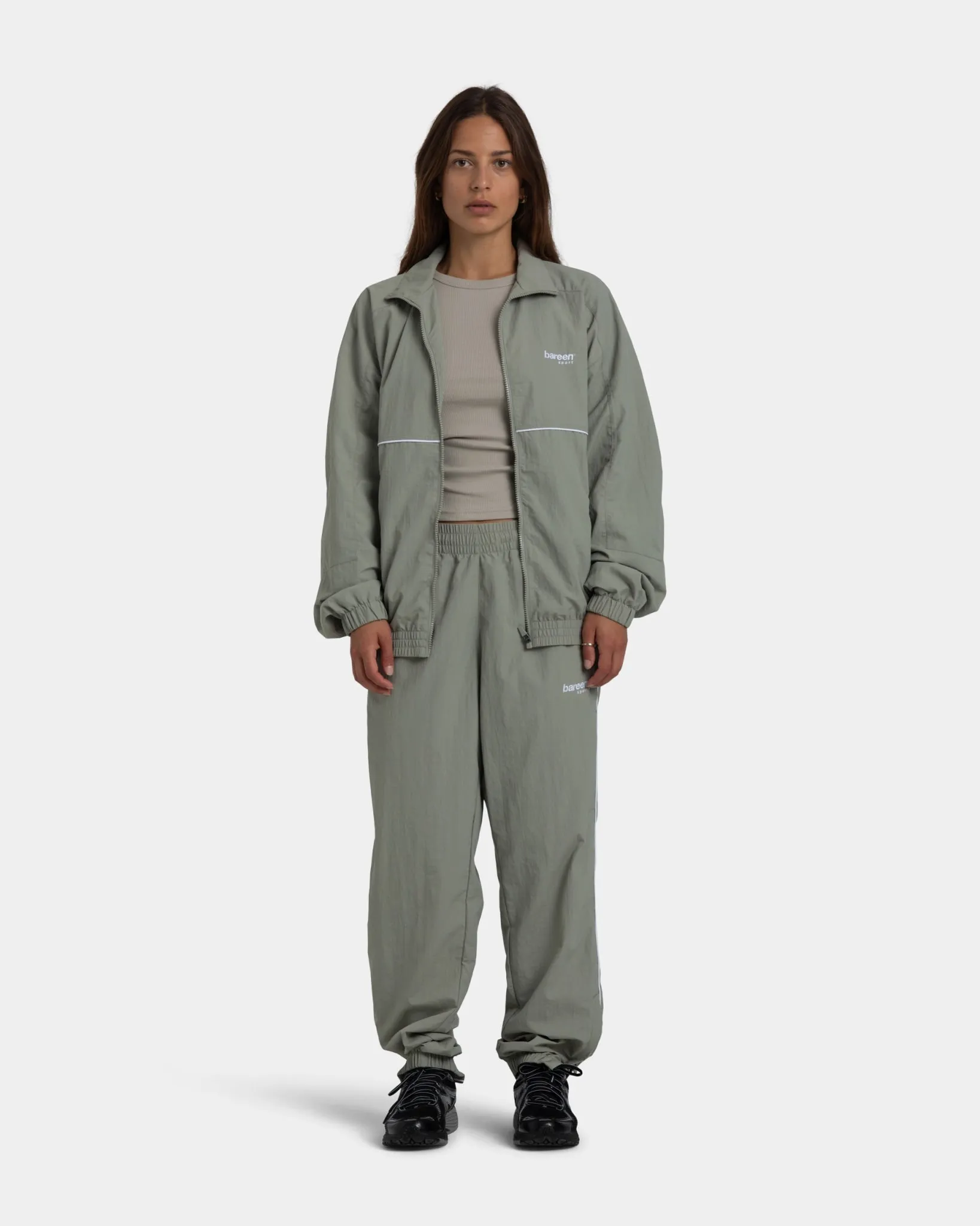 Track Jacket, Women (Dried Sage) -